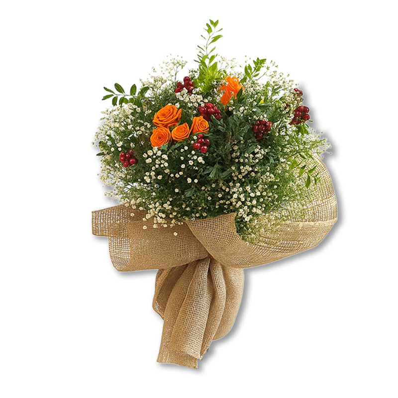 KOKİNA  gül & TURUNCU GÜNÜN ÇİÇEĞİ