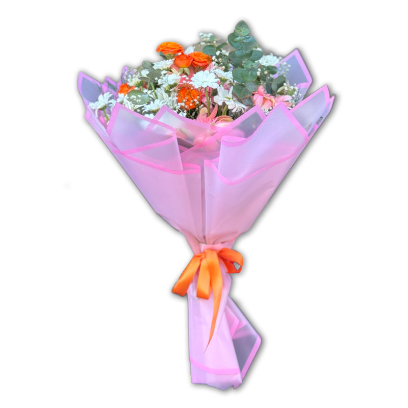 EL BUKETİ GÜL PAPATYA 