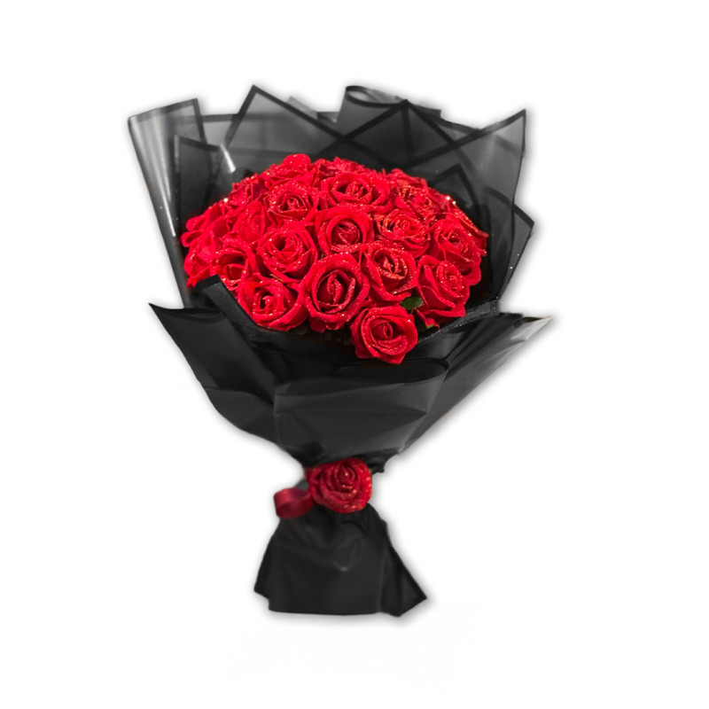 25 SİMLİ KIRMIZI GÜL