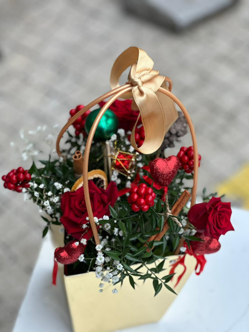 KOKİNA GÜL GOLD ÇANTA