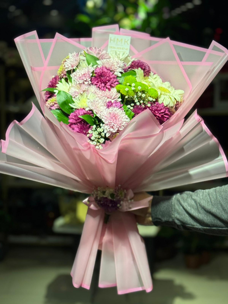 XL SEZON ÇİÇEKLERİ KARIŞIK BÜYÜK BUKET