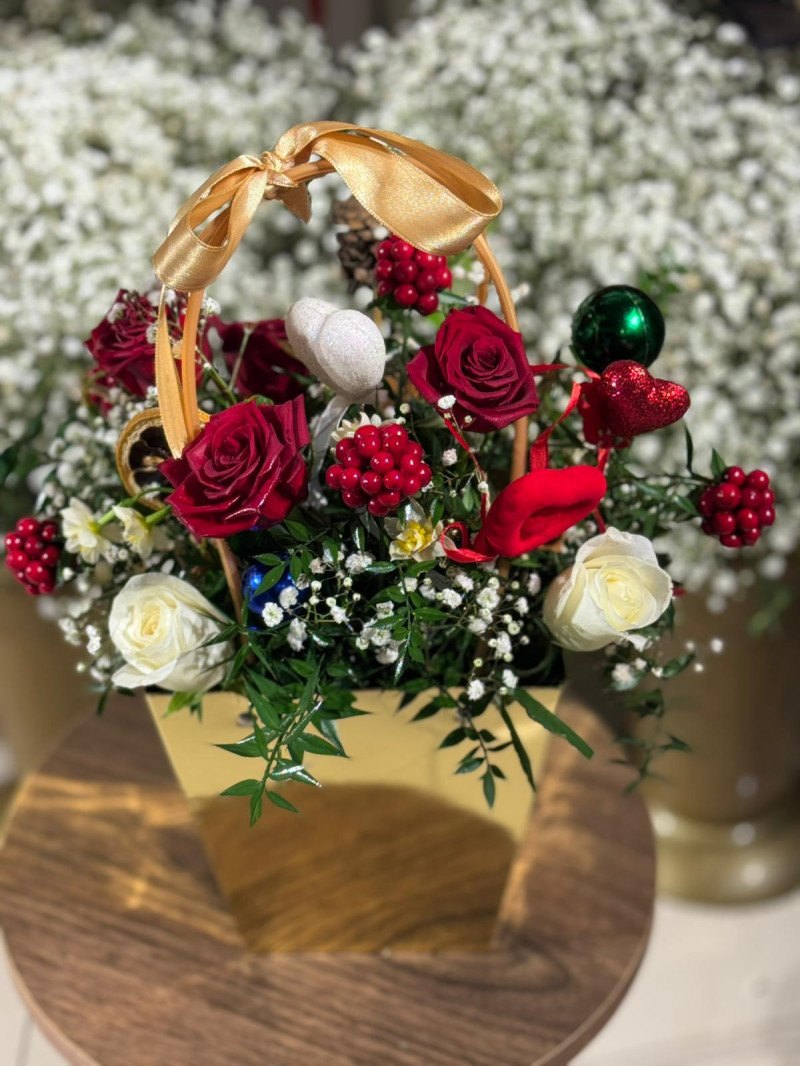 KOKİNA GÜL GOLD ÇANTA