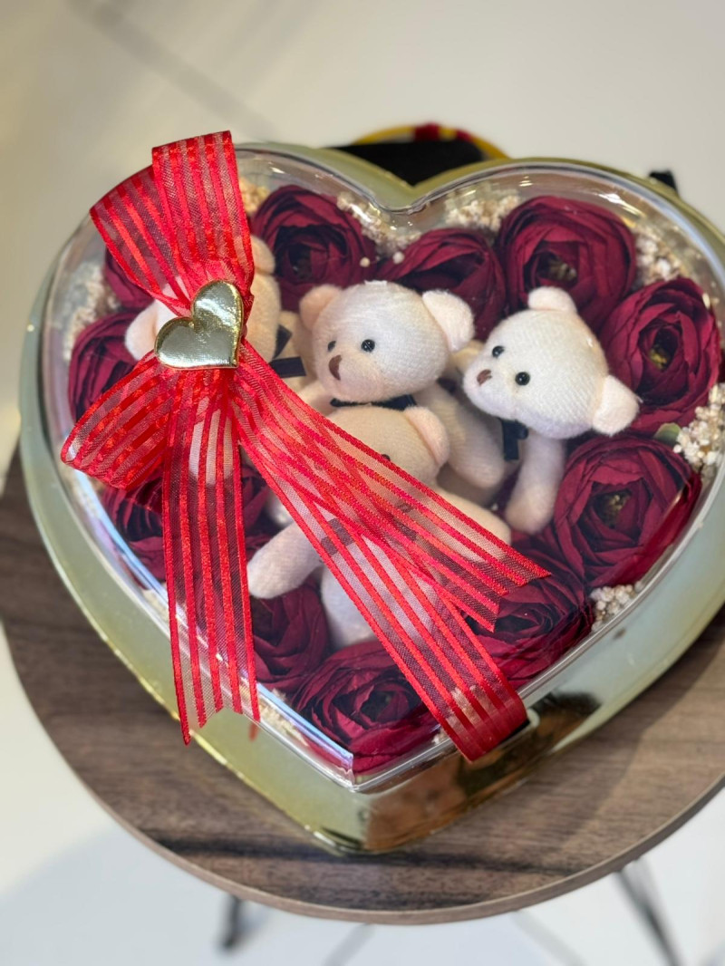 GOLD KALP KUTU AYICIK KIRMIZI ŞAKAYIK