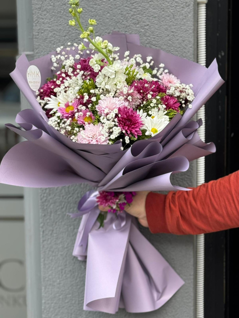 L KARIŞIK MOR BUKET