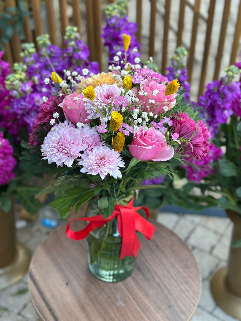 VAZODA 4 PEMBE GÜL KASIMPATI